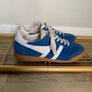 Anthropologie Gola Elan Sneakers in Royal Blue